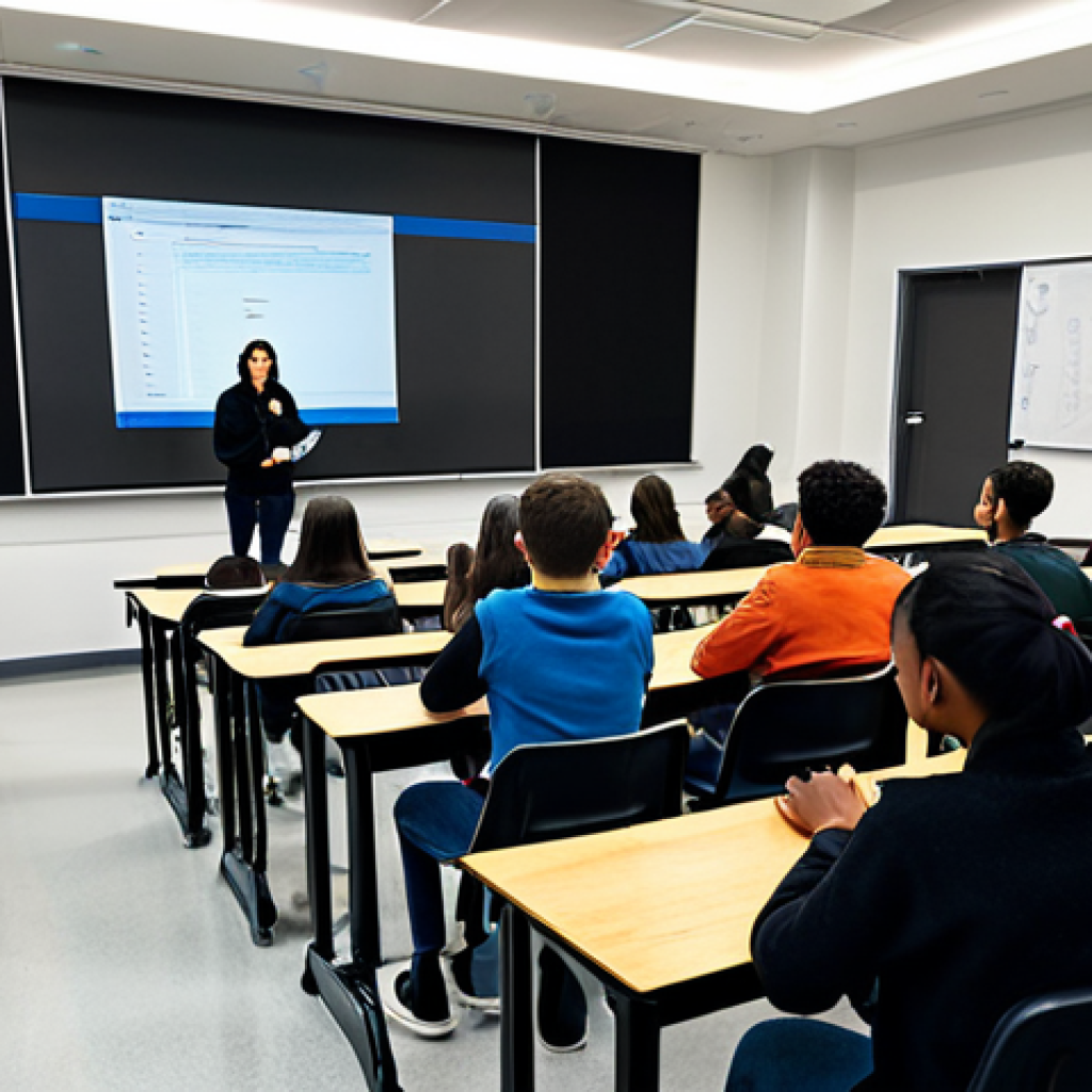 공연기획 관련 온라인 강좌 추천 - **

"A diverse group of students are attentively watching an online lecture on "Creative Idea Genera...
