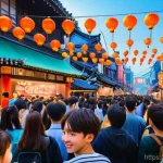 공연기획사와 지역 사회와의 협력 사례 - **Image Prompt 1: Bustling K-Pop Concert Festival in a Revitalized Regional City**
    A vibrant, wi...
