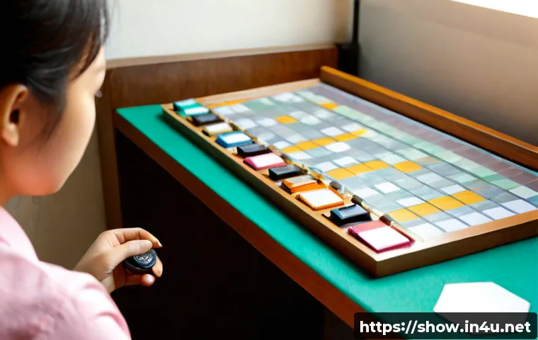 Home 17 공연기획 실기 시험 준비 팁 - Photorealistic event planning practical exam preparation scene, focused young adult seated at a clea...